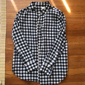 J.Crew Factory gingham button down